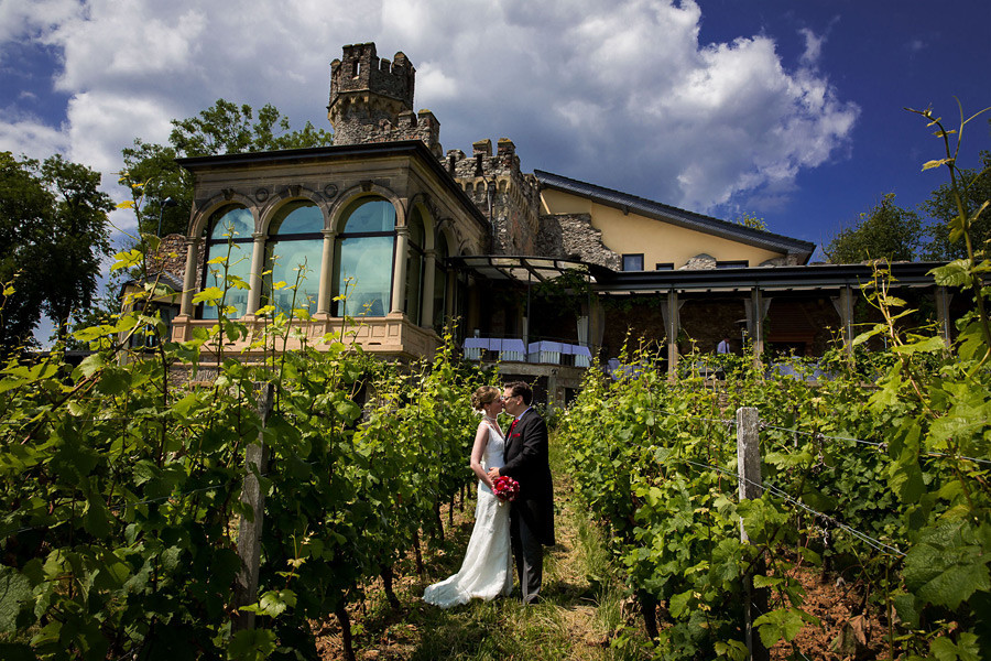 Hochzeit auf Burg Schwarzenstein im Rheingau – Barbara und Ralph